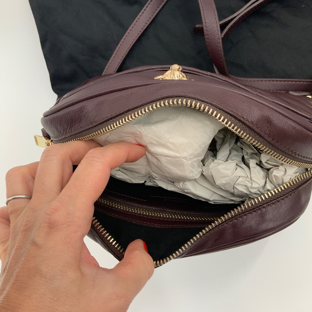 Zara Uterque leather shoulder bag - Picture 5 of 7